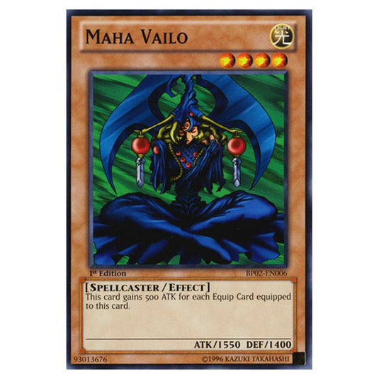 Yu-Gi-Oh! - Battle Pack 2 - War of the Giants - Maha Vailo (Common) BP02-EN006