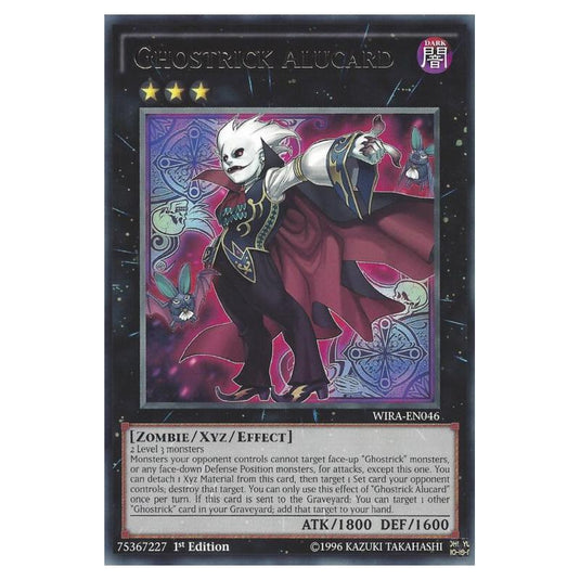 Yu-Gi-Oh! - Wing Raiders - Ghostrick Alucard (Rare) WIRA-EN046
