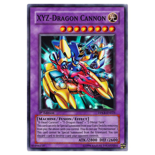 Yu-Gi-Oh! - Duelist Pack - Kaiba - XYZ-Dragon Cannon (Super Rare) DPKB-EN025
