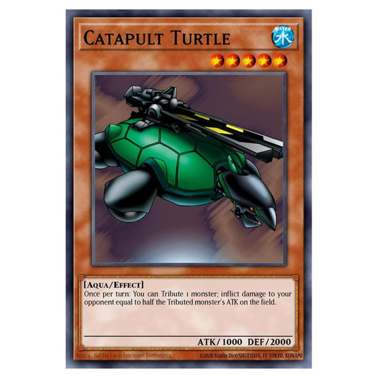 Yu-Gi-Oh! - Yugi's Legendary Decks - Catapult Turtle (Common) YGLD-ENA08