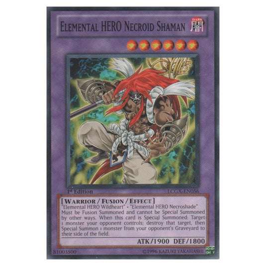 Yu-Gi-Oh! - Legendary Collection 2 - The Duel Academy Years Mega Pack - Elemental HERO Necroid Shaman (Common) LCGX-EN056