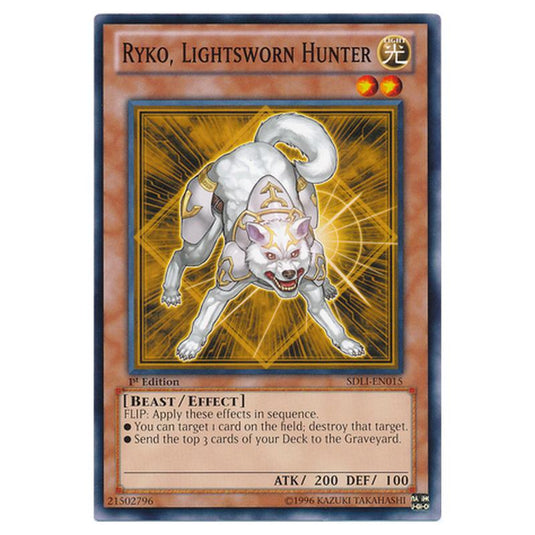 Yu-Gi-Oh! - Realm of Light Structure Deck - Ryko, Lightsworn Hunter (Common) SDLI-EN015