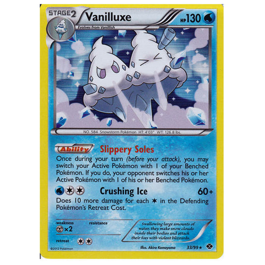 Pokemon - Black & White - Next Destinies - Vanilluxe 33/99