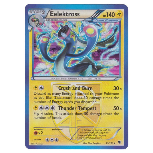 Pokemon - Black & White - Plasma Blast - Eelektross - 33/101