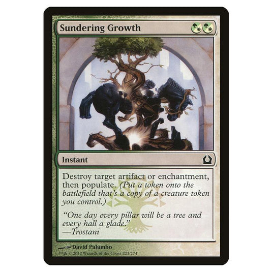 Magic The Gathering - Return To Ravnica - Sundering Growth - 223/274