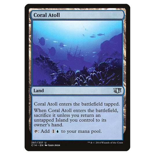 Magic The Gathering - Commander 2014 - Coral Atoll - 287