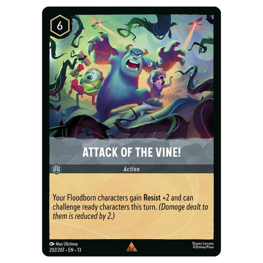 Lorcana - Attack of the Vine - Attack of the Vine! (Rare) - 202/207