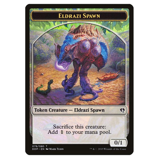 Magic the Gathering - Duel Decks: Zendikar vs. Eldrazi - Eldrazi Spawn - 78
