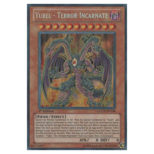 Yu-Gi-Oh! - Legendary Collection 2 - The Duel Academy Years Mega Pack - Yubel - Terror Incarnate (Secret Rare) LCGX-EN198
