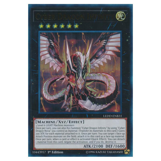 Yu-Gi-Oh! - Legendary Dragon Decks - Cyber Dragon Infinity (Ultra Rare) LEDD-ENB31