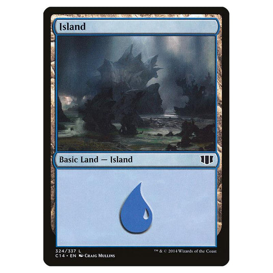 Magic The Gathering - Commander 2014 - Island - 324