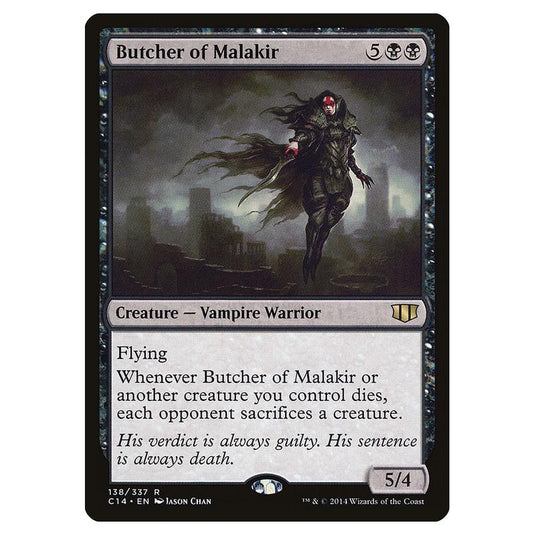Magic The Gathering - Commander 2014 - Butcher Of Malakir - 138
