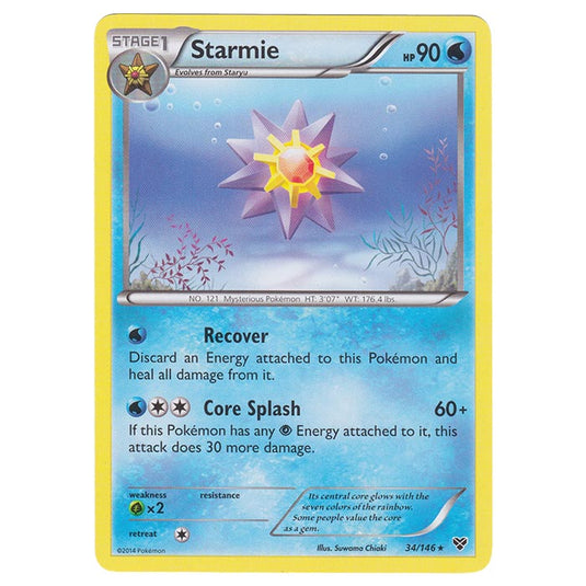 Pokemon - XY Base Set - Starmie - 34/146