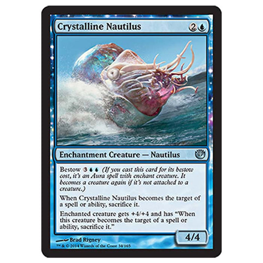 Magic the Gathering - Journey into Nyx - Crystalline Nautilus - 34/165