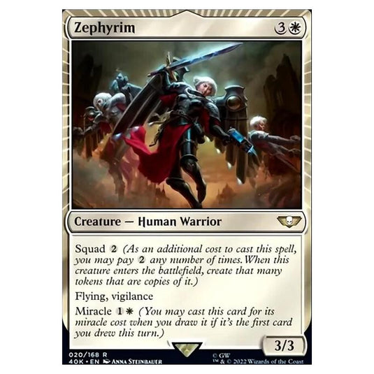 Magic The Gathering - Universes Beyond - Warhammer 40k - Zephyrim - 020/168