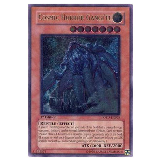 Yu-Gi-Oh! - Power of the Duelist - Cosmic Horror Gangi'el (Ultimate Rare) POTD-EN029