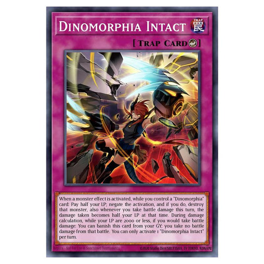 Yu-Gi-Oh! - OTS Tournament Pack 23 - Dinomorphia Intact (Super Rare) OP23-EN013