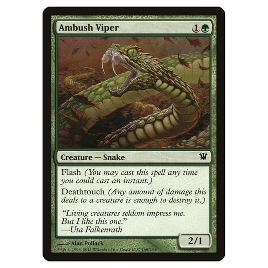 Magic the Gathering - Innistrad - Ambush Viper - 169/264