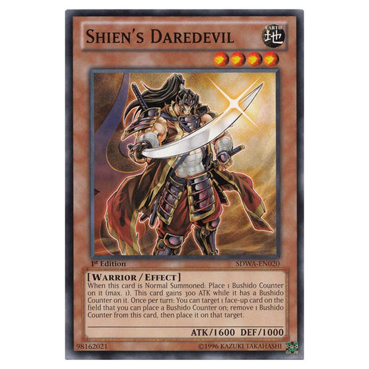 Yu-Gi-Oh! - Samurai Warlords Structure Deck - Shien's Daredevil (Common) SDWA-EN020