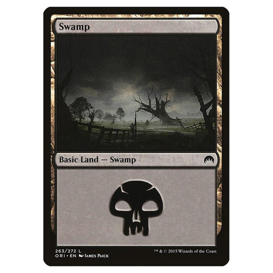 Magic The Gathering - Magic Origins - Swamp - 263/272 (Foil)