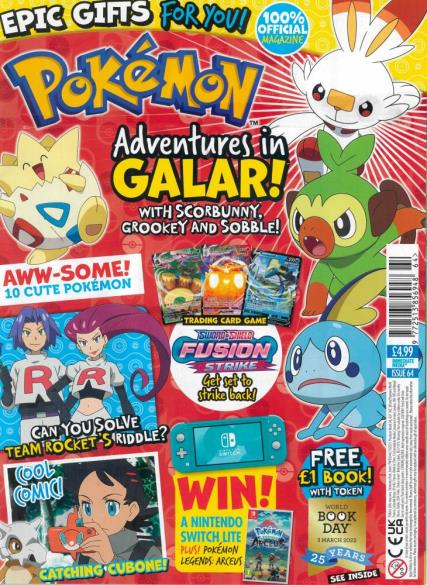 Pokemon Magazine - March 2022 (Issue 64)