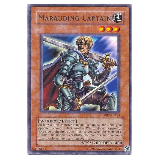 Yu-Gi-Oh! - Dark Beginning 2 - Marauding Captain (Rare) DB2-EN138