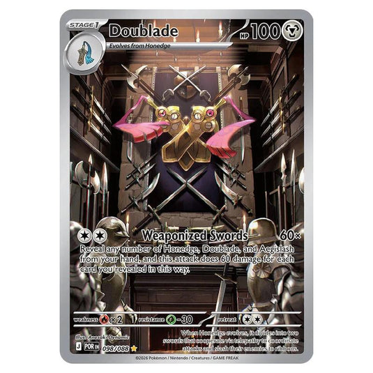 Pokemon - Mega Evolution - Perfect Order - Doublade - 098/088