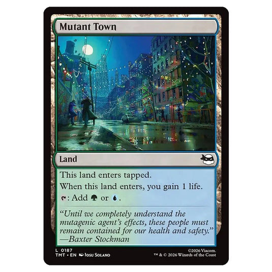 Magic The Gathering - Teenage Mutant Ninja Turtles - Mutant Town - 0187