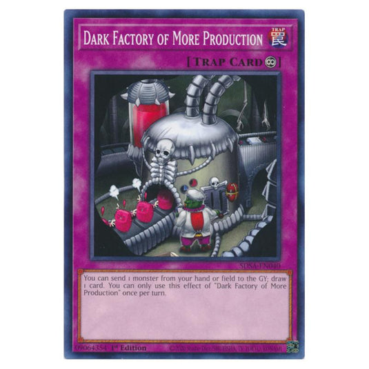 Yu-Gi-Oh! - Structure Deck - Sacred Beasts - Dark Factory of More Production (Common) SDSA-EN040