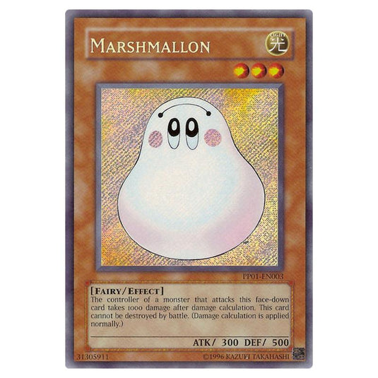 Yu-Gi-Oh! - Premium Pack (TCG) - Marshmallon (Secret Rare) PP01-EN003 Yu-Gi-Oh! - Premium Pack (TCG) - Marshmallon (Secret Rare) PP01-EN003