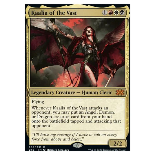 Magic The Gathering - Double Masters 2022 - Kaalia of the Vast - 235/331