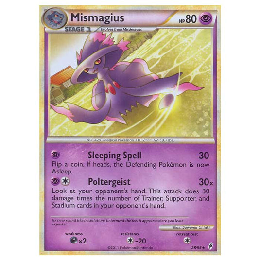 Pokemon - Call of Legends - Mismagius 28/95