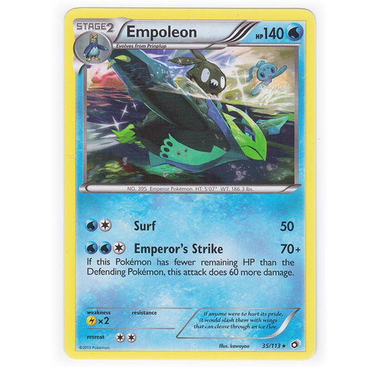 Pokemon - Black & White - Legendary Treasures - Empoleon - 35/113