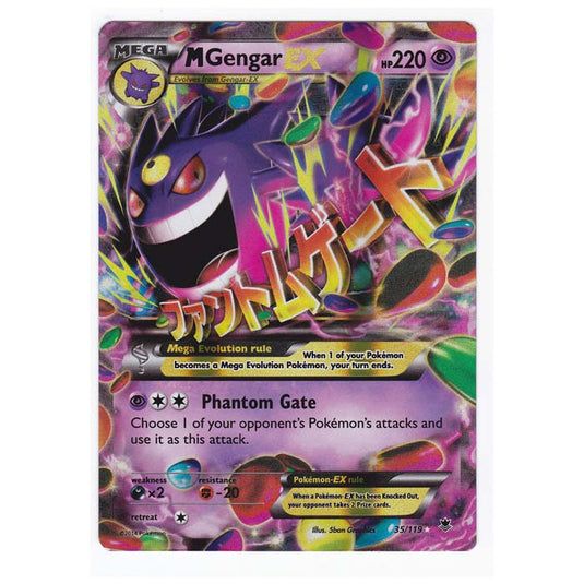 Pokemon - XY Phantom Forces - Mega Gengar EX - 35/119