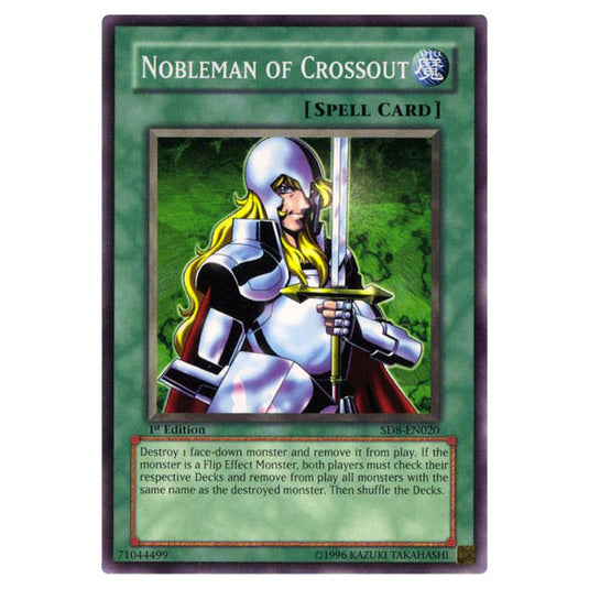Yu-Gi-Oh! - Structure Deck - Lord of the Storm - Nobleman of Crossout (Common) SD8-EN020
