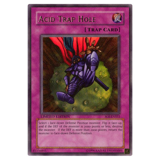Yu-Gi-Oh! - Shadow of Infinity - Special Edition - Acid Trap Hole (Ultra Rare) SOI-ENSE1