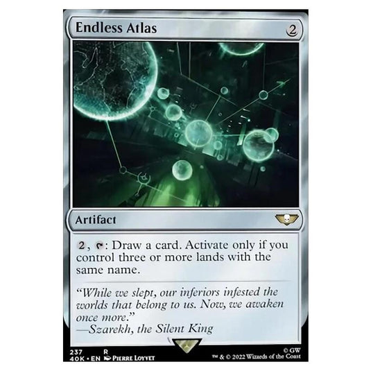 Magic The Gathering - Universes Beyond - Warhammer 40k - Endless Atlas - 237/168