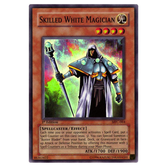 Yu-Gi-Oh! - Magician\'s Force - Skilled White Magician (Super Rare) MFC-064
