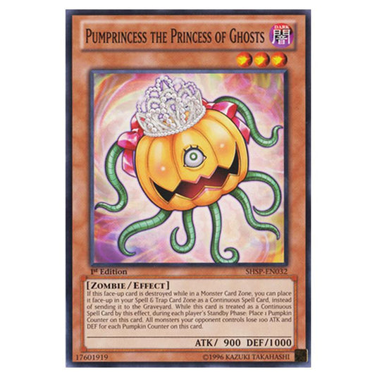 Yu-Gi-Oh! - Shadow Specters - Pumprincess the Princess of Ghosts (Common) SHSP-EN032