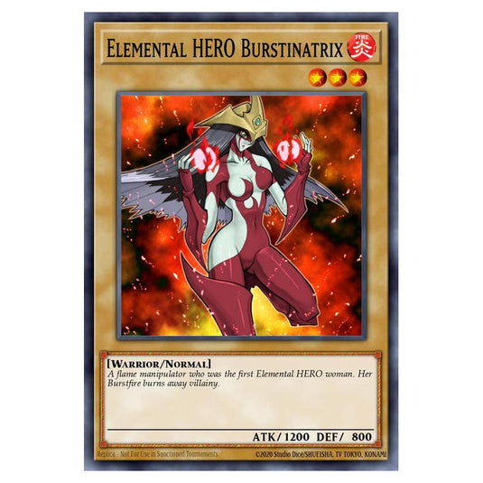 Yu-Gi-Oh! - Speed Duel GX - Duel Academy Box - Elemental HERO Burstinatrix (Common) SGX1-ENA02