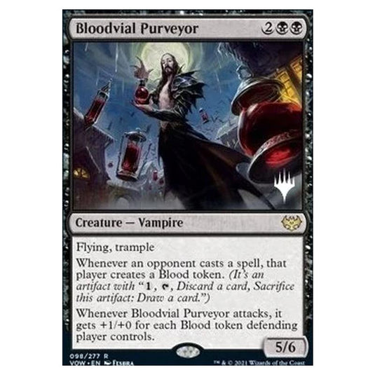 Magic The Gathering - Innistrad: Crimson Vow Promos - Bloodvial Purveyor - 098/277