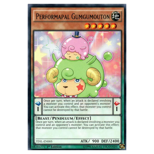 Yu-Gi-Oh! - The Dark Illusion - Performapal Gumgumouton (Rare) TDIL-EN005