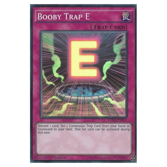 Yu-Gi-Oh! - Wing Raiders - Booby Trap E (Super Rare) WIRA-EN013