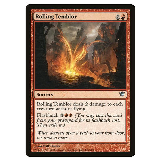Magic the Gathering - Innistrad - Rolling Temblor - 161/264