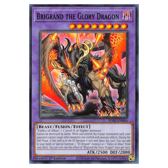 Yu-Gi-Oh! - Structure Deck - Albaz Strike - Brigrand the Glory Dragon Yu-Gi-Oh! - Structure Deck - Albaz Strike - Brigrand the Glory Dragon