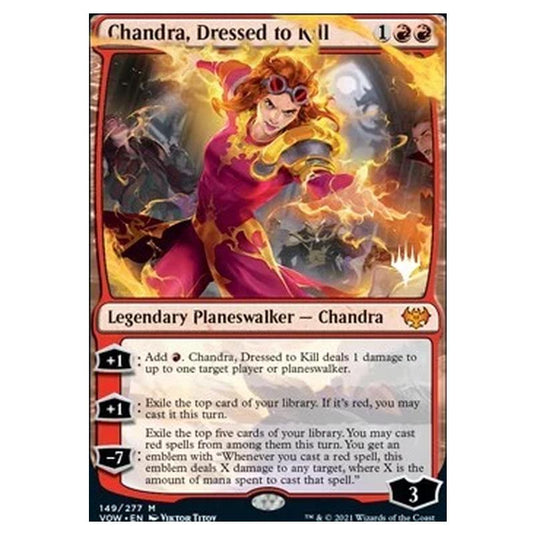Magic The Gathering - Innistrad: Crimson Vow Promos - Chandra, Dressed to Kill - 149/277