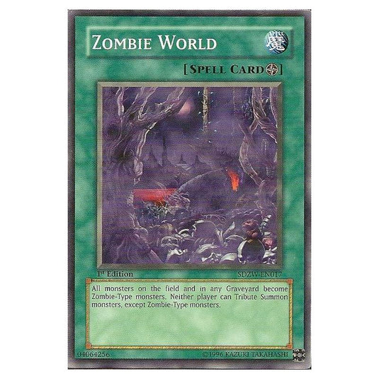 Yu-Gi-Oh! - Zombie World Structure Deck - Zombie World (Common) SDZW-EN017