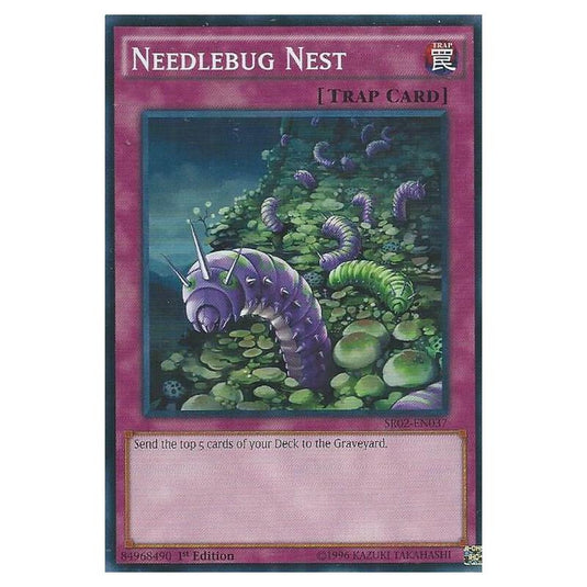 Yu-Gi-Oh! - Rise of the True Dragons Structure Deck - Needlebug Nest (Common) SR02-EN037