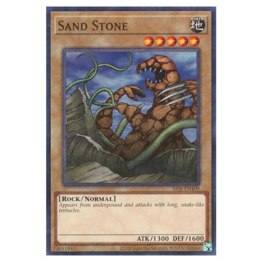 Yu-Gi-Oh! - Legend of Blue Eyes White Dragon (25th Anniversary Edition) - Sand Stone (Common) - LOB25-EN109