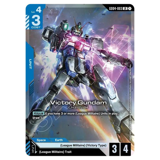 Gundam Card Game - GD-04: Phantom Aria - Victory Gundam (LR) - GD04-003